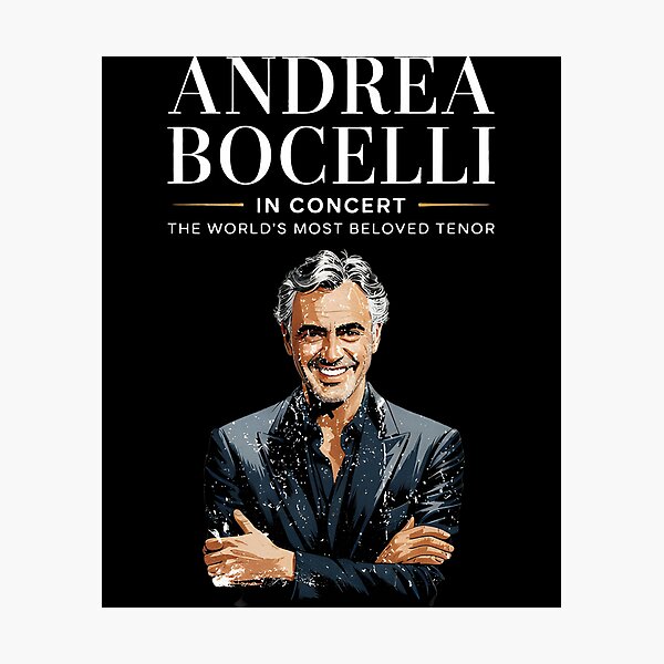 Item preview, Andrea Bocelli The Worlds Most Beloved Tenor designed and sold by ZevyStores.