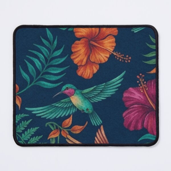 Item preview, Tropical Birds and Hibiscus Pattern designed and sold by SassyArtistry.