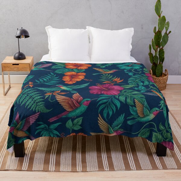 Item preview, Tropical Birds and Hibiscus Pattern designed and sold by SassyArtistry.
