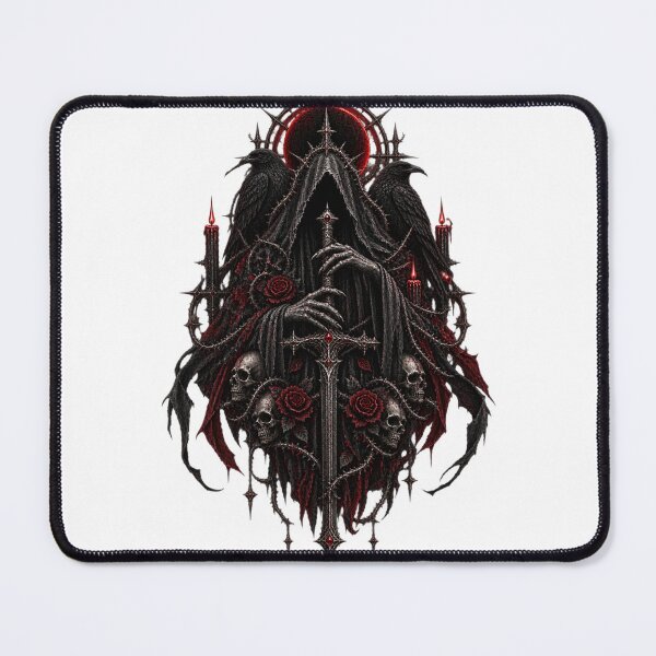Item preview, The Reaper Behind The Crimson Halo designed and sold by anitant.