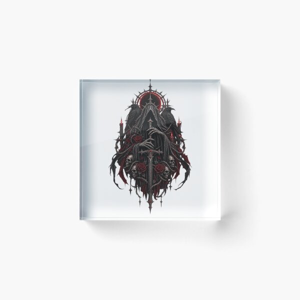 Item preview, The Reaper Behind The Crimson Halo designed and sold by anitant.