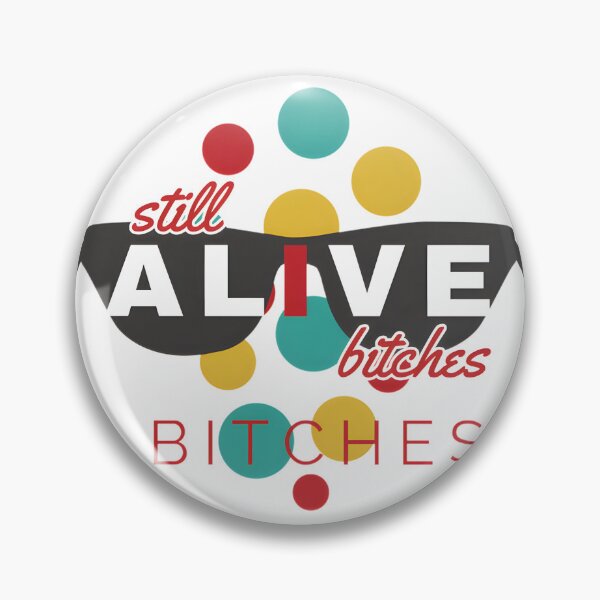 Item preview, Still Alive Bold Typography Motivational Design designed and sold by Heinzhub.