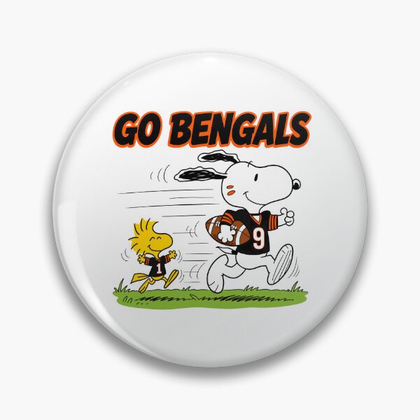 Item preview, Snoopy & Woodstock Cincinnati Bengals Football Retro F376 designed and sold by GLUVY-THEME.