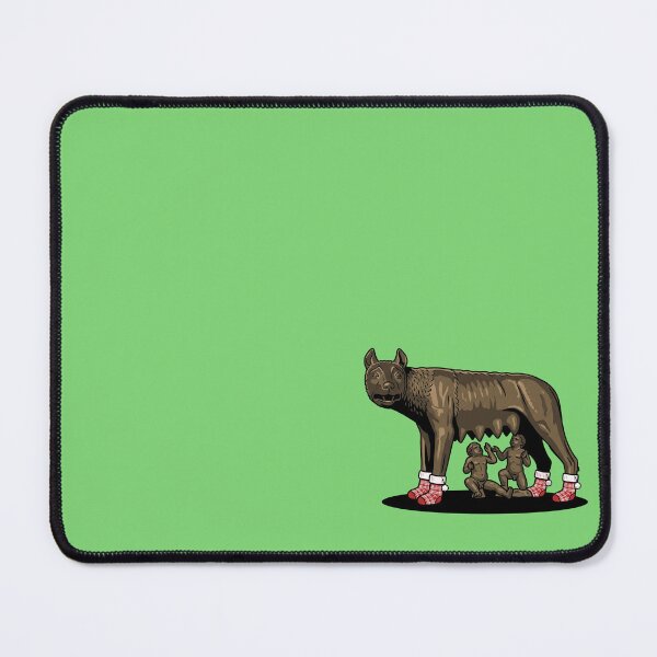 Item preview, Capitoline Wolf Christmas Stockings Statue Pop Art designed and sold by Rare By Hero.