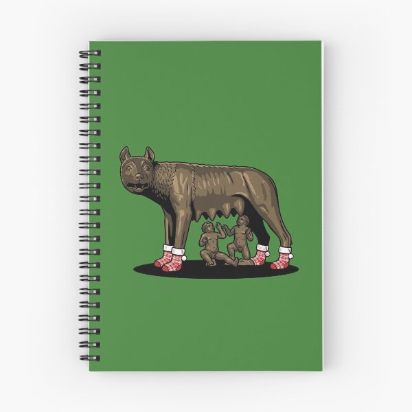 Item preview, Capitoline Wolf Christmas Stockings Statue Pop Art designed and sold by Rare By Hero.
