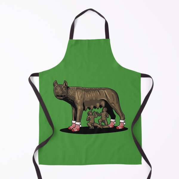 Item preview, Capitoline Wolf Christmas Stockings Statue Pop Art designed and sold by Rare By Hero.