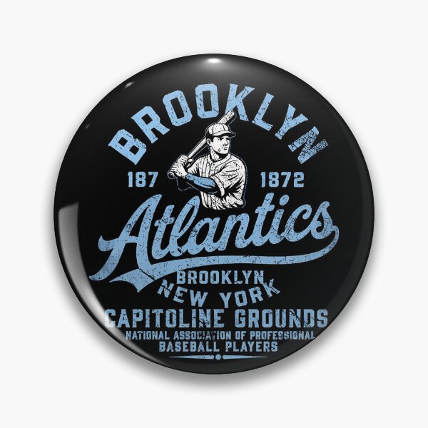 Item preview, Vintage Brooklyn Baseball Batter Retro 1870s Sports Heritage Design designed and sold by GiftsProShop.