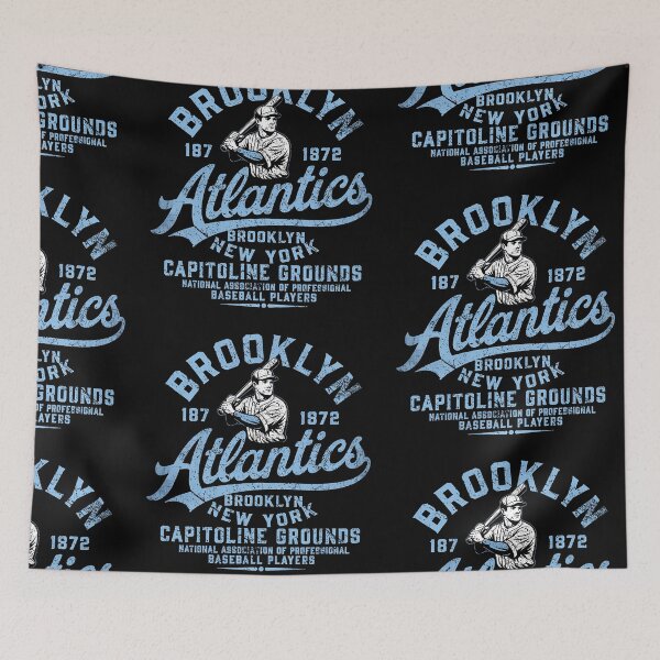 Artikelvorschau, Vintage Brooklyn Baseball-Schlagmann im Retro-Stil der 1870er Jahre, Sport-Tradition-Design entworfen und verkauft von GiftsProShop.