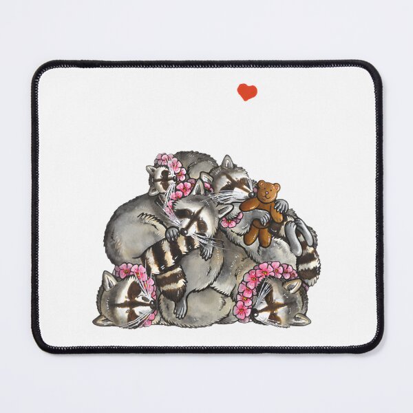 Item preview, Cute Antidepressant Raccoon Illustration for Positive Vibes and Mental Health Awareness designed and sold by gabriel1309.