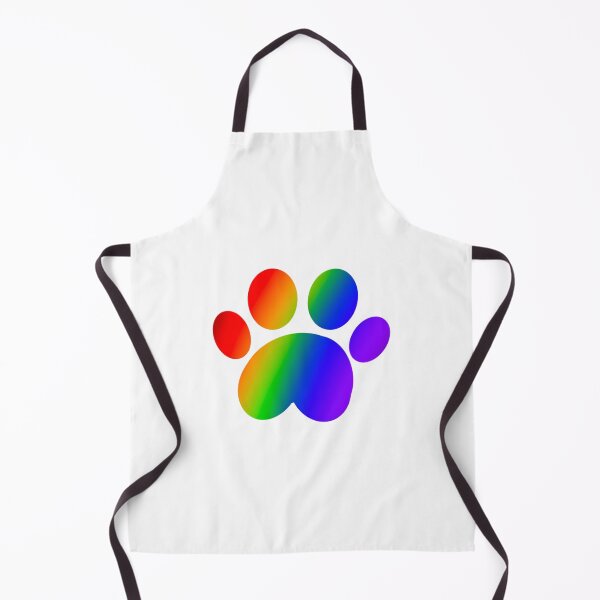 Item preview, Rainbow Paw Print designed and sold by Madrigalleryp.