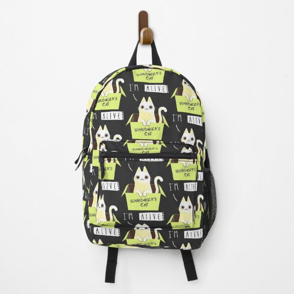 Item preview, Schrodinger's Cat Alive Design Featuring Cute Love Cat Illustration designed and sold by Heinzhub.