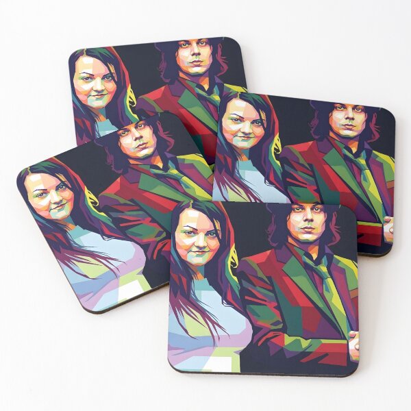 Item preview, The white stripes pop art designed and sold by Zamziri.