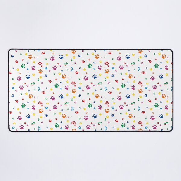 Item preview, Rainbow Paw Prints Pattern designed and sold by Madrigalleryp.