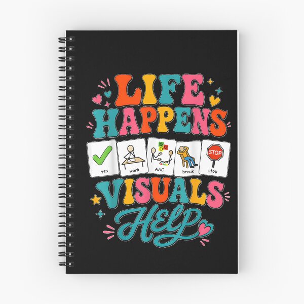 Item preview, Life Happens Visuals Help Special Education Sped Teacher  designed and sold by ArunikaVelora.