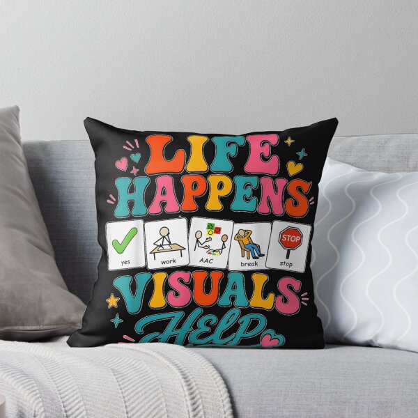 Item preview, Life Happens Visuals Help Special Education Sped Teacher  designed and sold by ArunikaVelora.