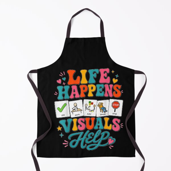 Item preview, Life Happens Visuals Help Special Education Sped Teacher designed and sold by ArunikaVelora.