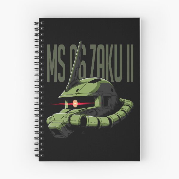 Item preview, gunpla poster MS-06 Zaku II gundam head digital art illustration  designed and sold by sabartgunpla.
