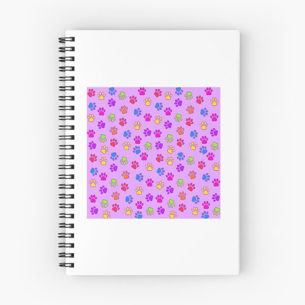 Item preview, Rainbow Paw Prints Pattern designed and sold by Madrigalleryp.