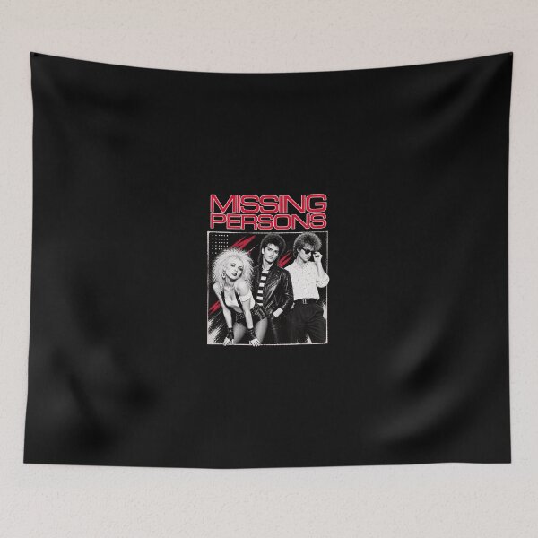 Item preview, Missing Persons Band 80s New Wave Retro T-Shirt-4 designed and sold by SusanArlene.