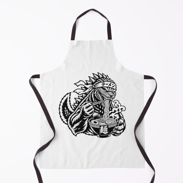 Item preview, Dogzilla Eating Ramen designed and sold by crazzycash.