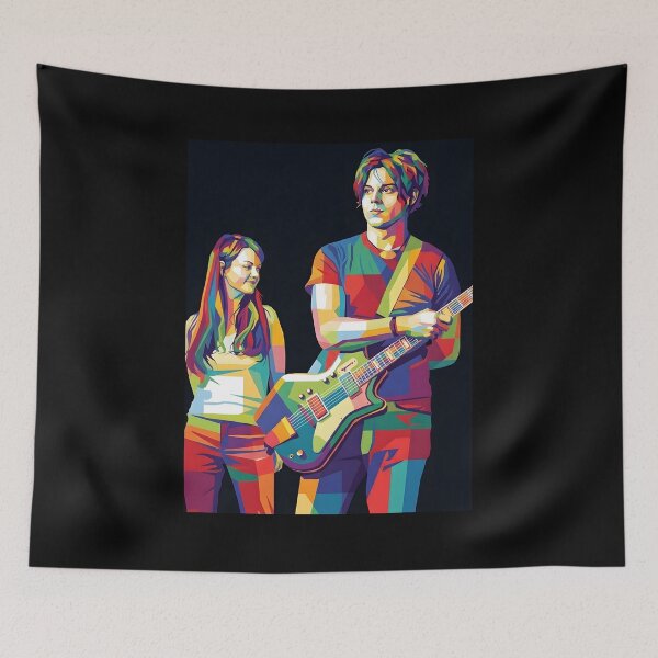 Item preview, The white stripes pop art designed and sold by Zamziri.