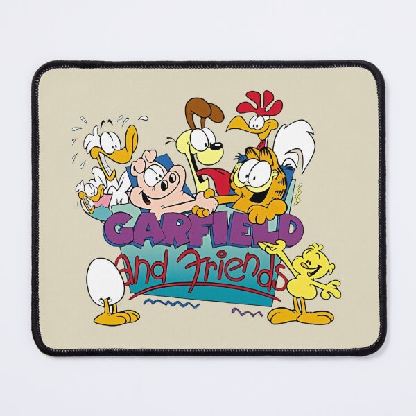 Item preview, Garfield and Friends Cartoon Cast Retro Logo designed and sold by Bomebomst.