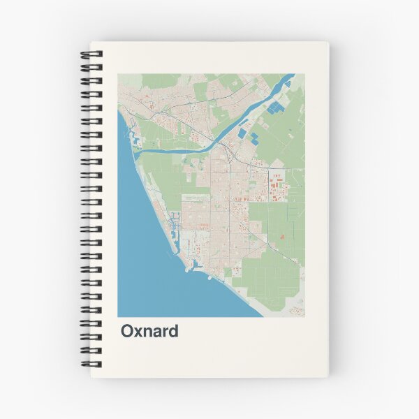 Item preview, Oxnard Minimalistic Map Art designed and sold by MapsNerd.