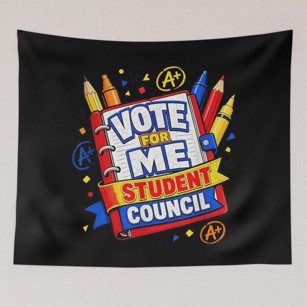 Item preview, Vote for Me Student Council Tee School Election Day Saying  designed and sold by ArunikaVelora.