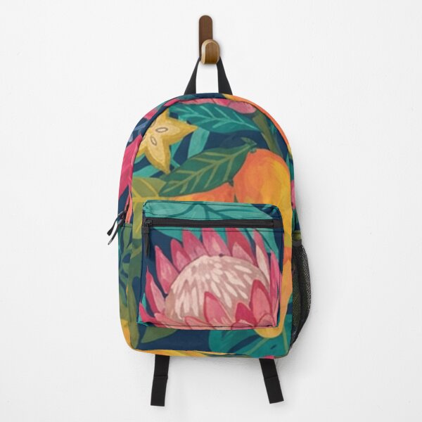 Item preview, Colorful Tropical Fruit and Floral Pattern designed and sold by SassyArtistry.