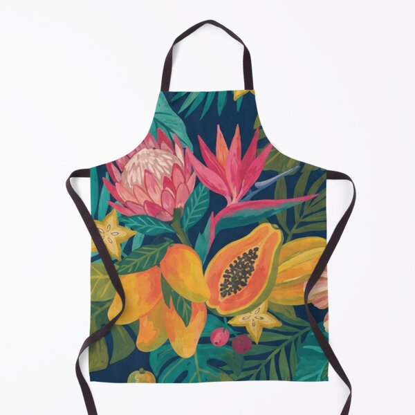 Item preview, Colorful Tropical Fruit and Floral Pattern designed and sold by SassyArtistry.