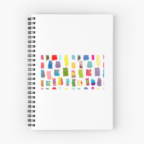Item preview, Texture With Colorful Cats With Curved Tails. Can Be Used For Textile Website Background Book Cover Packaging. designed and sold by Madrigalleryp.