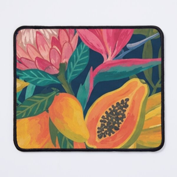 Item preview, Colorful Tropical Fruit and Floral Pattern designed and sold by SassyArtistry.