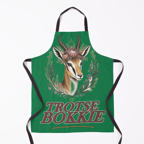 Item preview, Trotse Bokkie - Proud South African Floral Springbok designed and sold by Nerd Army.