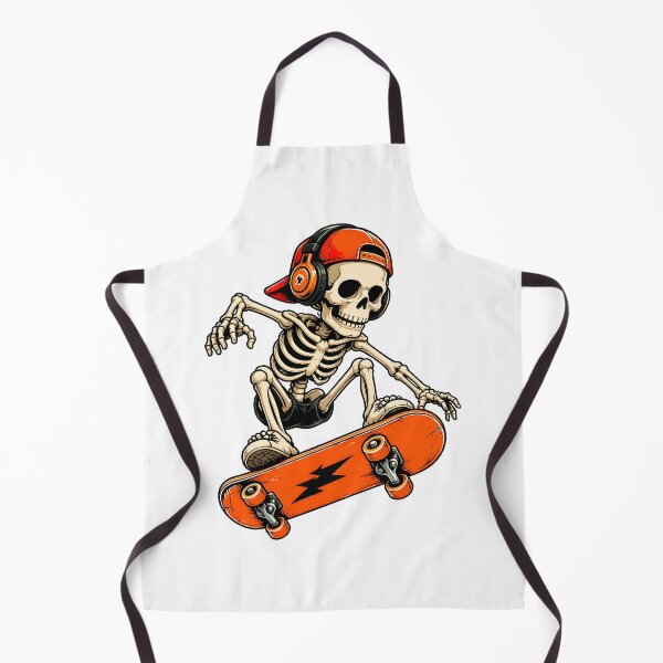 Item preview, Skeleton Skateboarding Halloween designed and sold by Dmo3HarkoArt.