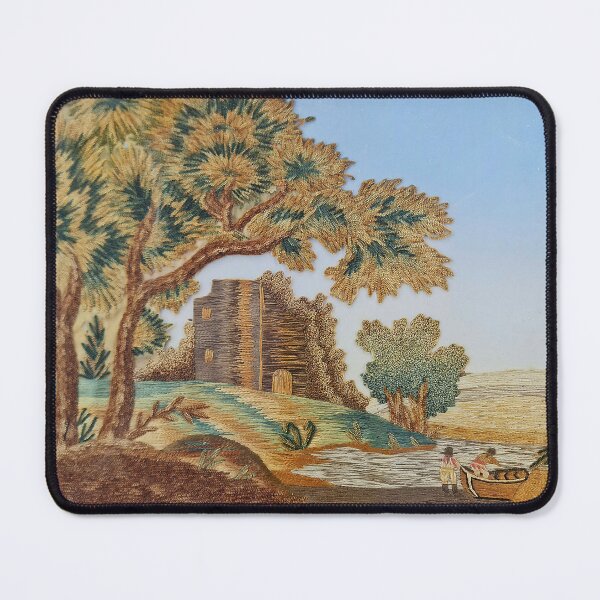 Item preview, Antique Silk Textile Embroidery designed and sold by Duncan-Mac.