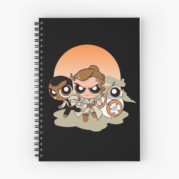 Item preview, The Powerpuff Force: Rey Finn BB8 Star Wars Mashup designed and sold by Bomebomst.