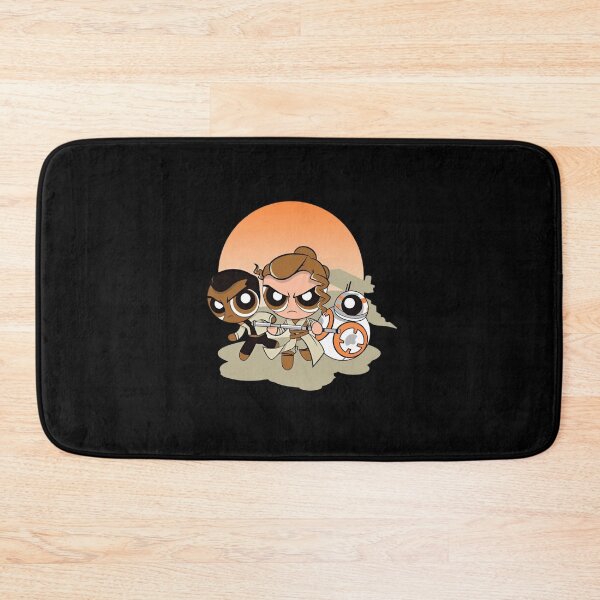 Item preview, The Powerpuff Force: Rey Finn BB8 Star Wars Mashup designed and sold by Bomebomst.