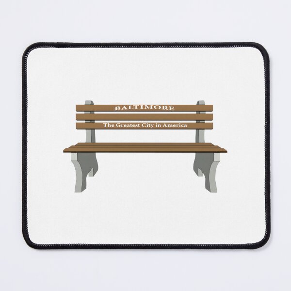 Item preview, Baltimore Bench Design Celebrating the Greatest City in America designed and sold by helliscool.
