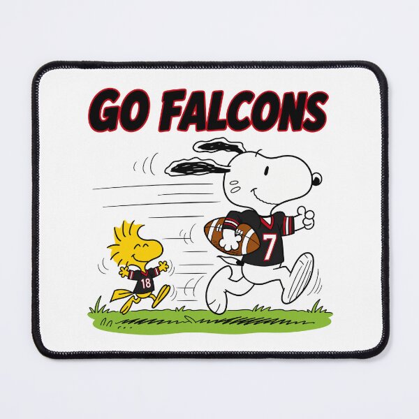 Item preview, Snoopy & Woodstock Atlanta Falcons Football Retro F379 designed and sold by GLUVY-THEME.