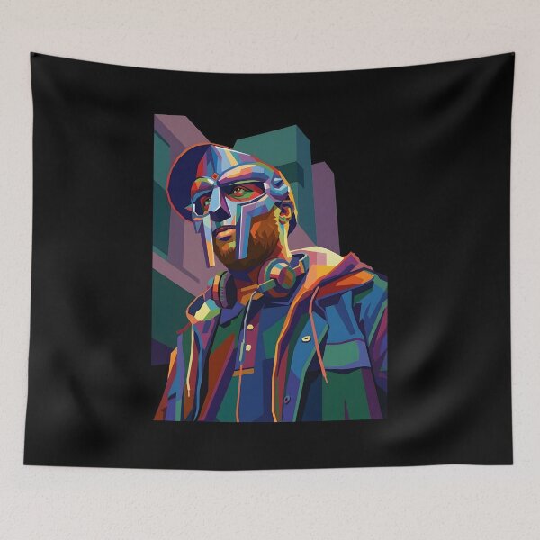 Item preview, Mf doom pop art designed and sold by Zamziri.