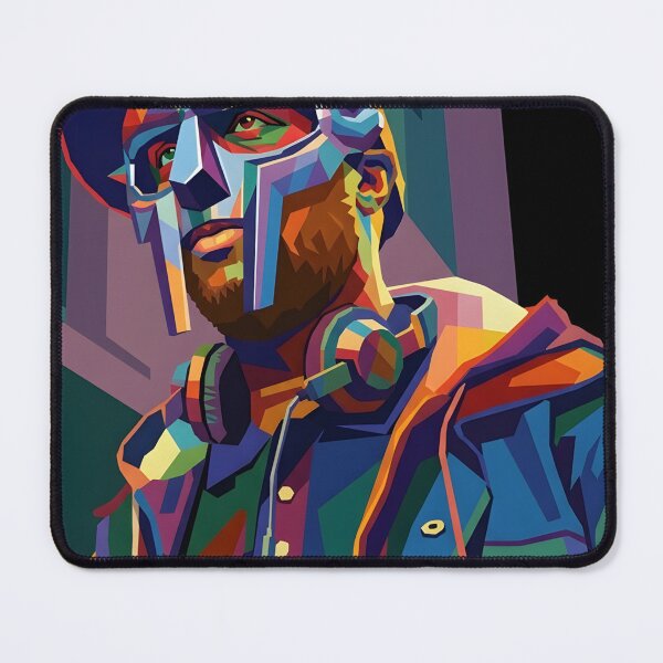 Item preview, Mf doom pop art designed and sold by Zamziri.