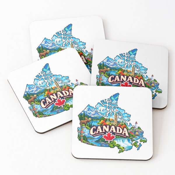 Item preview, Canada Country Map designed and sold by Myra365Art.