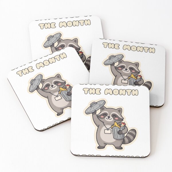 Item preview, Meme Raccoon Employee Of The Month designed and sold by Keizoku Studio.