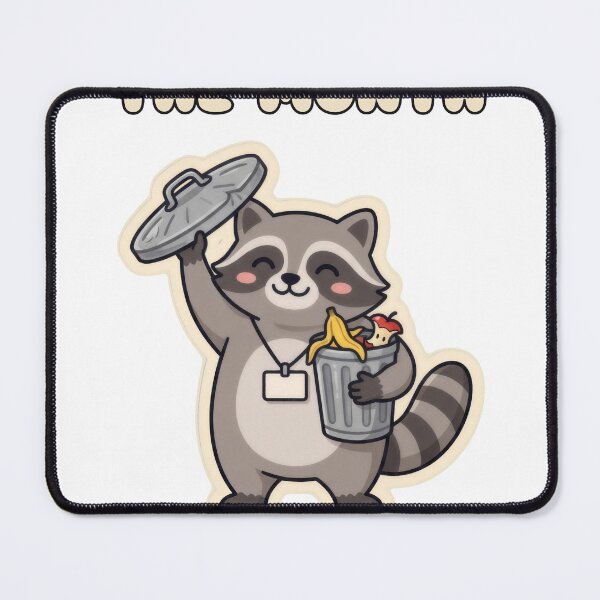 Item preview, Meme Raccoon Employee Of The Month designed and sold by Keizoku Studio.