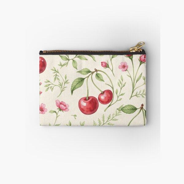 Item preview, Watercolor Cherry Floral Botanical Pattern designed and sold by SassyArtistry.