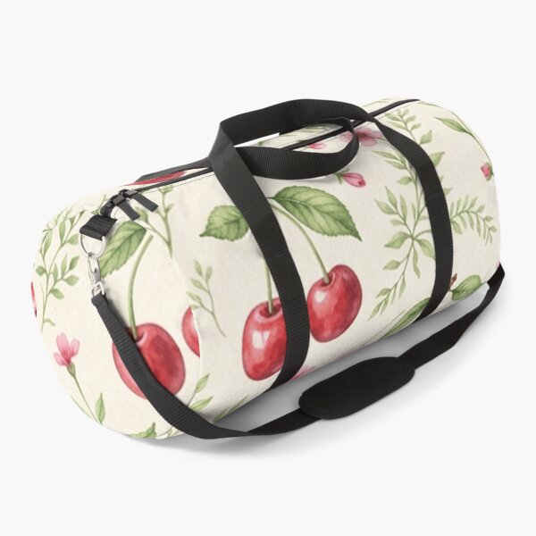 Item preview, Watercolor Cherry Floral Botanical Pattern designed and sold by SassyArtistry.