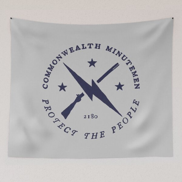 Item preview, Commonwealth Minutemen Logo designed and sold by Gileschaden.