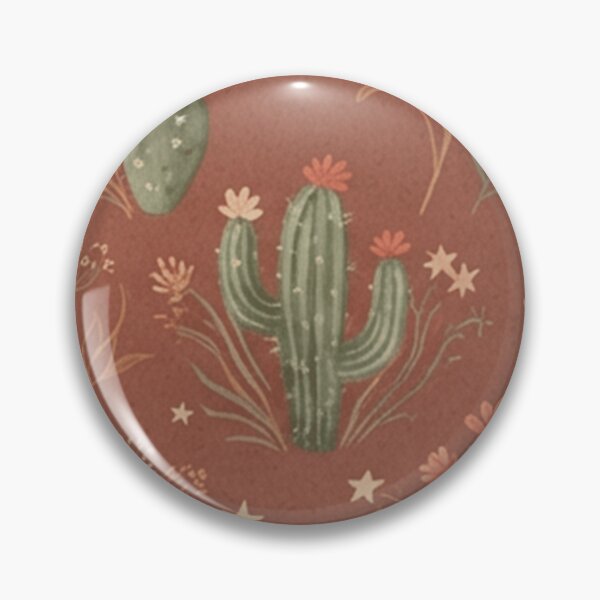 Item preview, Vintage Desert Cactus Botanical Pattern designed and sold by SassyArtistry.