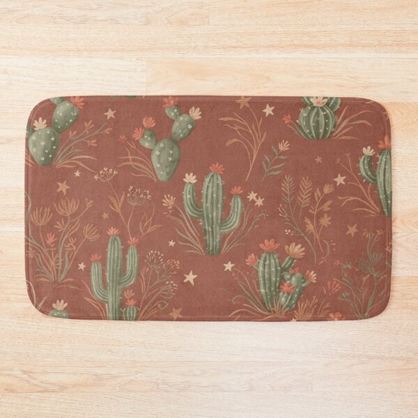 Item preview, Vintage Desert Cactus Botanical Pattern designed and sold by SassyArtistry.