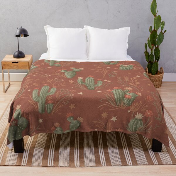 Item preview, Vintage Desert Cactus Botanical Pattern designed and sold by SassyArtistry.